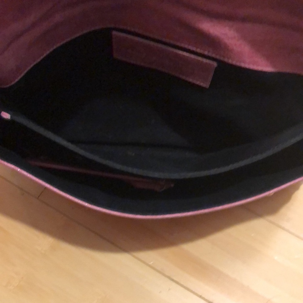 Balenciaga clutch. Rose pink color with gold accents. - Picture 4 of 4